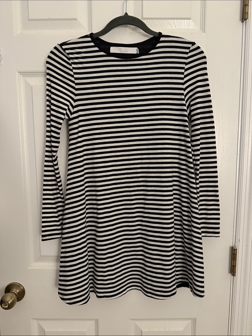 De Lacy Los Angeles (Revolve) Tyler Dress, Xs Long Sleeve Mini Dress